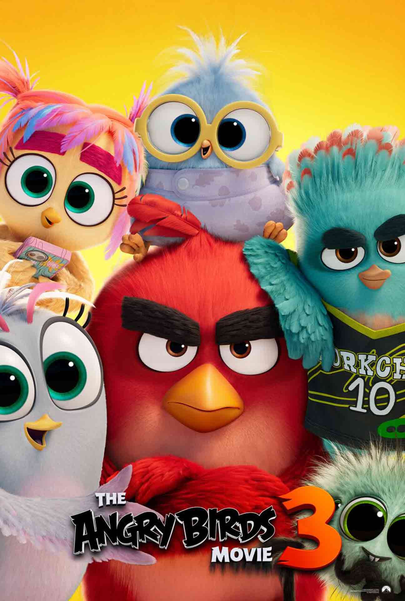 Movie Poster for The Angry Birds Movie 3.